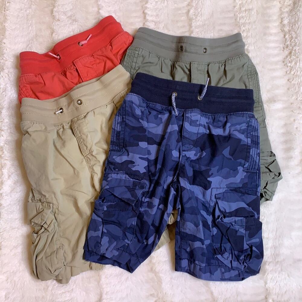 Gap cargo shorts bundle - set of 4 pairs size‎ XS (4-5)